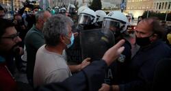 Αστυνομική καταστολή στην πορεία των εκπαιδευτικών για την αξιολόγηση
