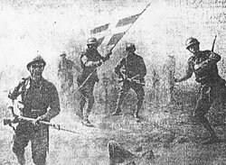 Ο ελληνικός στρατός καταλαμβάνει το Αργυρόκαστρο, κατά τη διάρκεια του ελληνοϊταλικού πολέμου