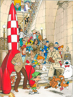 Οι όμορφες εικόνες του Βελγικού κέντρου κόμικς ταξιδεύουν στην Πάτρα