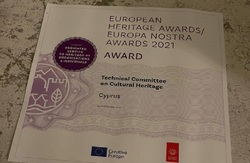 Βράβευση της δικοινοτικής Τεχνικής Επιτροπής για την Πολιτιστική Κληρονομιά της Κύπρου από την Ευρωπαϊκή Επιτροπή και την Europa Nostra στην Βενετία