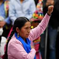 Βολιβία: Η υπουργός Σαβίνα Ορεγιάνο...