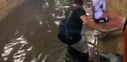 Νέα Υόρκη / Σε λίμνες μετατράπηκαν σταθμοί του Μετρό