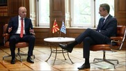 Στην Ελλάδα ο πρωθυπουργός της Βόρειας Μακεδονίας