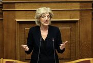 Η Σία Αναγνωστοπούλου στην Ολομέλεια της Βουλής κατά τη συζήτηση επί της Εκθέσεως της Διακομματικής Κοινοβουλευτικής Επιτροπής «για την ανάπτυξη της Θράκης»