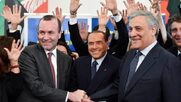 Forza Italia εναντίον Βέμπερ, λόγω Μπερλουσκόνι