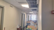 Νοσοκομείο «Ευαγγελισμός»: Κατέρρευσε τμήμα της ψευδοροφής πάνω από ράντζα
