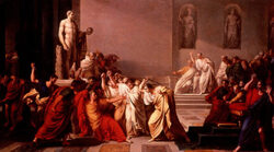 Μάρκος Ιούνιος Βρούτος: Ρωμαίος πολιτικός της ύστερης Ρωμαϊκής Δημοκρατίας. Είχε ηγετικό ρόλο στη δολοφονία του Ιουλίου Καίσαρα.