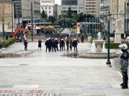 Διμοιρίες ΜΑΤ έχουν περικυκλώσει την πρυτανεία του ΕΚΠΑ