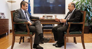 Ο υποψήφιος βουλευτής της Ν.Δ., Δημήτρης Τσιόδρας και ο "κομματάρχης" παιδοβιαστής