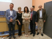  Στο 3ο  Πανεπιστήμιο της Ρώμης για την παρουσίαση του τελευταίου βιβλίου της για τον αρχαίο γλύπτη Σκόπα της Πάρου, η Ντόρα Κατσωνοπούλου  