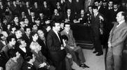 Σαν σήμερα το 1951 αρχίζει η πρώτη δίκη του Νίκου Μπελογιάννη