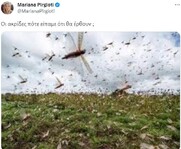 Ο Μητσοτάκης και οι … ακρίδες (Βίντεο)