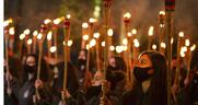 Διαδήλωση στο Γερεβάν για την 106η επέτειο από τη γενοκτονία των Αρμενίων