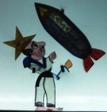 Το διαστημικό ταξίδι του Καραγκιόζη ΑΣΤΡΟ-ναύτη στο Περί Σκιών από τον Χρ. Πατρινό