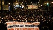 Συγκέντρωση και πορεία κατά της αστυνομικής βίας στο κέντρο της Αθήνας
