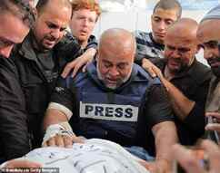 Επειδή δεν θέλει μάρτυρες των εγκλημάτων του Το Ισραήλ σκοτώνει μεθοδικά τους δημοσιογράφους που δεν μπορεί να φιμώσει!