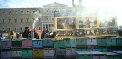 Μελισσοκόμοι / Δυναμικό συλλαλητήριο στο Σύνταγμα - «Κάπνισαν» την κυβερνητική αδιαφορία
