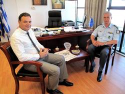 Συνάντηση Διδασκάλου με το νέο Γενικό Αστυνομικό Διευθυντή Δυτ. Ελλάδας
