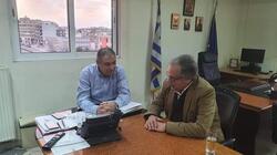 Με τον Διοικητή της 6ης Υγειονομικής Περιφέρειας Πατρών κ. Καρβέλη συναντήθηκε ο Κ. Μάρκου