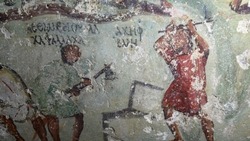 Αρχαίο κόμικ εντοπίστηκε σε τάφο του 1ου αιώνα μ.Χ. στην Ιορδανία