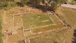 Στο φως, 101 χρόνια μετά τον πρώτο εντοπισμό της, η Νότια Παλαίστρα στην Ερέτρια
