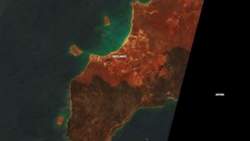Η καταστροφή στην Ελαφόνησο από δορυφορικές εικόνες