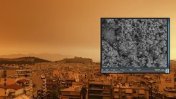 Στο «μικροσκόπιο» η αφρικανική σκόνη: Τι περιέχει – Οι επιπτώσεις στην υγεία