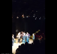 «Μπράβοι» ανέβηκαν στη σκηνή και διέκοψαν την παράσταση του Χριστόφορου Ζαραλίκου! (Video)