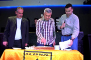 Η πρωτοχρονιάτικη πίτα του ΑΟ Ακράτα
