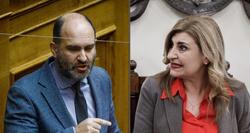 Λιακούλη: «Χυδαία επίθεση» από Μαρκόπουλο με λέξεις «που δεν αρμόζουν» σε βουλευτή