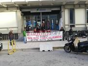 Διαμαρτυρία στη Πάτρα για εργατικό δυστύχημα στον ΑΔΜΗΕ