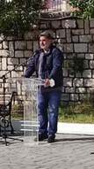 Η συμμετοχή του Δημάρχου Διστόμου Αράχωβας Αντίκυρας στην 78η Επέτειο Μνήμης της Καταστροφής των Χωριών του Ελικώνα, Δομβραίνα, Θίσβη και Πρόδρομος, από τις γερμανικές στρατιωτικές δυνάμεις κατοχής
