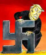 Ο Τραμπ και η Φαιά Διεθνής του: Στα βήματα του Χίτλερ και του ναζισμού!