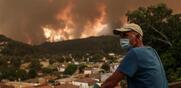 Πυρκαγιά στην Εύβοια / Ανεξέλεγκτο το μέτωπο - Εντολή οι κάτοικοι στο Πευκί να κατευθυνθούν στην παραλία
