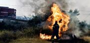 Φωτιά στο Λουτράκι / Πύρινη κόλαση - «Η πυρκαγιά πλησιάζει στα διυλιστήρια» - Εντολή για εκκένωση