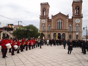 Με ιδιαίτερη θρησκευτικότητα  εορτάστηκε  κι’ εφέτος, στην  Ακράτα , η μνήμη του Πολιούχου της  Αγίου Χαραλάμπους