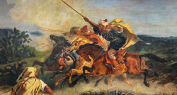 Η μάχη  του 1827 στο Μέγα Σπήλαιο Αχαΐας