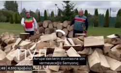 Ο Λουκασένκο τρολάρει την ΕΕ κάνοντας τον ξυλοκόπο (video)
