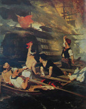 6 Ιουνίου 1822 – Ο Κωνσταντίνος Κανάρης πυρπολεί την τουρκική ναυαρχίδα στη Χίο.