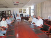 Συνάντηση του Γενικού Γραμματέα με το προεδρείο του Παμπελοποννησιακού Εθνικού Αθλητικού Κέντρου Πάτρας 