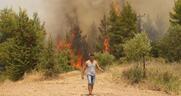 Αγωνιώδης μάχη με τα μέτωπα σε Β. Εύβοια και Γορτυνία