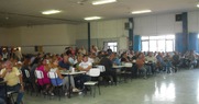 Η Μαρία Κανελλοπούλου στην ΕΒΟ Αιγίου  μαζί με τον Θοδωρή Δρίτσα και βουλευτές του ΣΥΡΙΖΑ