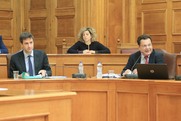 Συνεδρίασε η Υποεπιτροπή για το Χρέος και την Απομείωσή του με ενημέρωση των μελών της από τον Αναπληρωτή Υπουργό Οικονομικών Γεώργιο Χουλιαράκη και τον Καθηγητή Οικονομικών Διονύσιο Χιόνη
