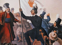 Αποφασίζεται στο Κισνόβιο στις 16 Φεβρουαρίου η κήρυξη της Ελληνικής Επανάστασης από τον Αλέξανδρο Υψηλάντη