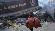 Γάζα: Εικόνες φρίκης στο κέντρο της πόλης μετά από ισραηλινό βομβαρδισμό