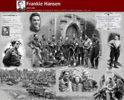 Frankie Hansen (1922-1981) Θρυλικός αντιφασίστας -αντιστασιακός, δραπέτης, αντάρτης, πολέμαρχος, παράσημο Silver Star