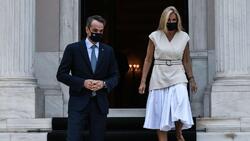 Ο Μητσοτάκης, η Μαρέβα και το διεθνές Jet Set