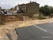 Φονικές πλημμύρες σαρώνουν τη νότια Γαλλία