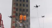 Κίνα: Εντυπωσιακό βίντεο με drones που σβήνουν πυρκαγιές