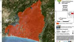 Στάχτη τουλάχιστον 50.000 στρέμματα δάσους σε Δαδιά, Λέσβο και Ηλεία - Οι χάρτες της καταστροφής